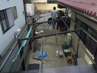 カーポート屋根交換　益子町,市貝町,芳賀町,茂木町エリア　T様邸